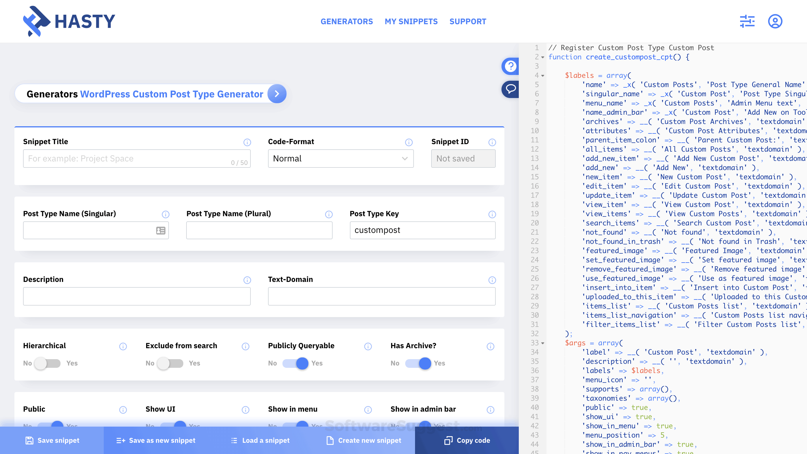 Hasty Screenshot1
